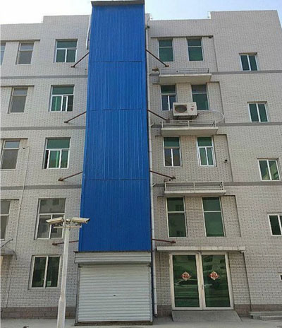 液壓升降貨梯-外封網雙體式 液壓升降貨梯-外封網雙體式