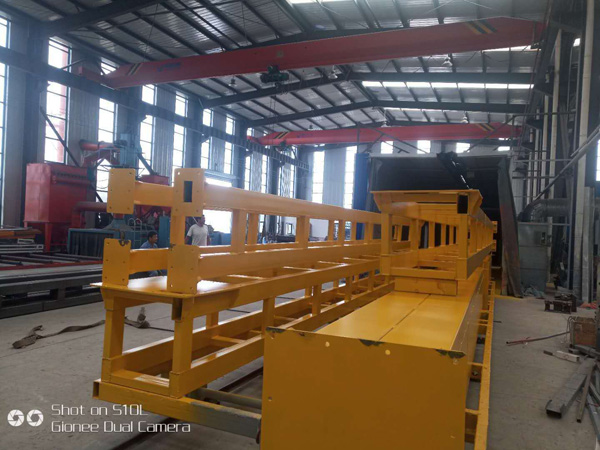 限高架噴塑完成 限高架噴塑完成